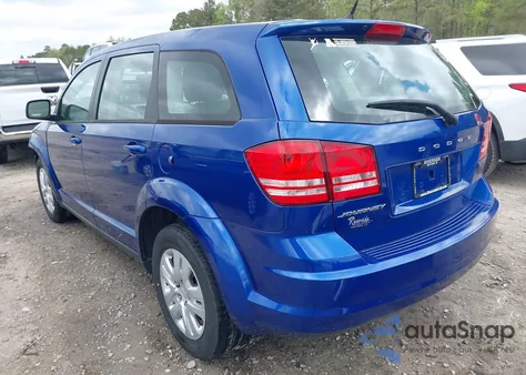 2015 Dodge Journey American Value Pkg from USA, damaged, VIN 3C4PDCAB0FT529867